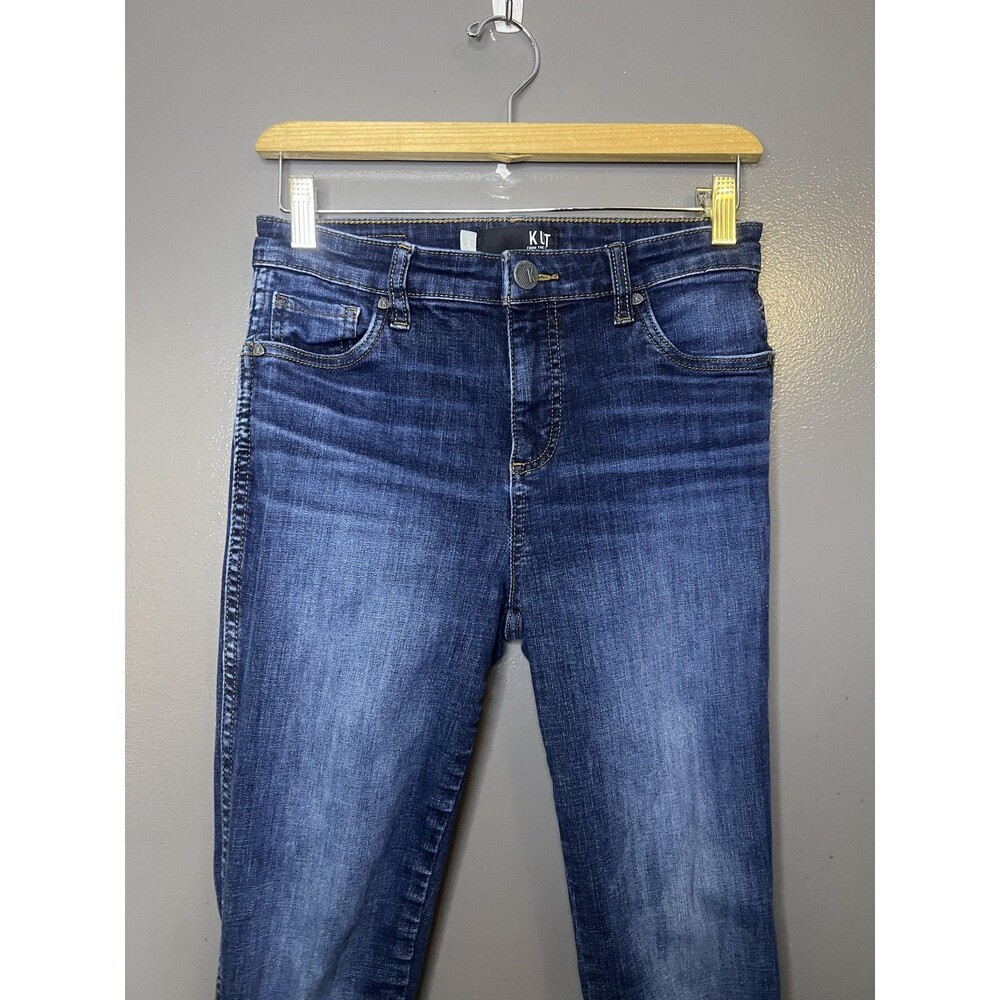 KUT From The Kloth Donna Fab Ab High Rise Ankle Skinny Jeans Womens 2 Blue